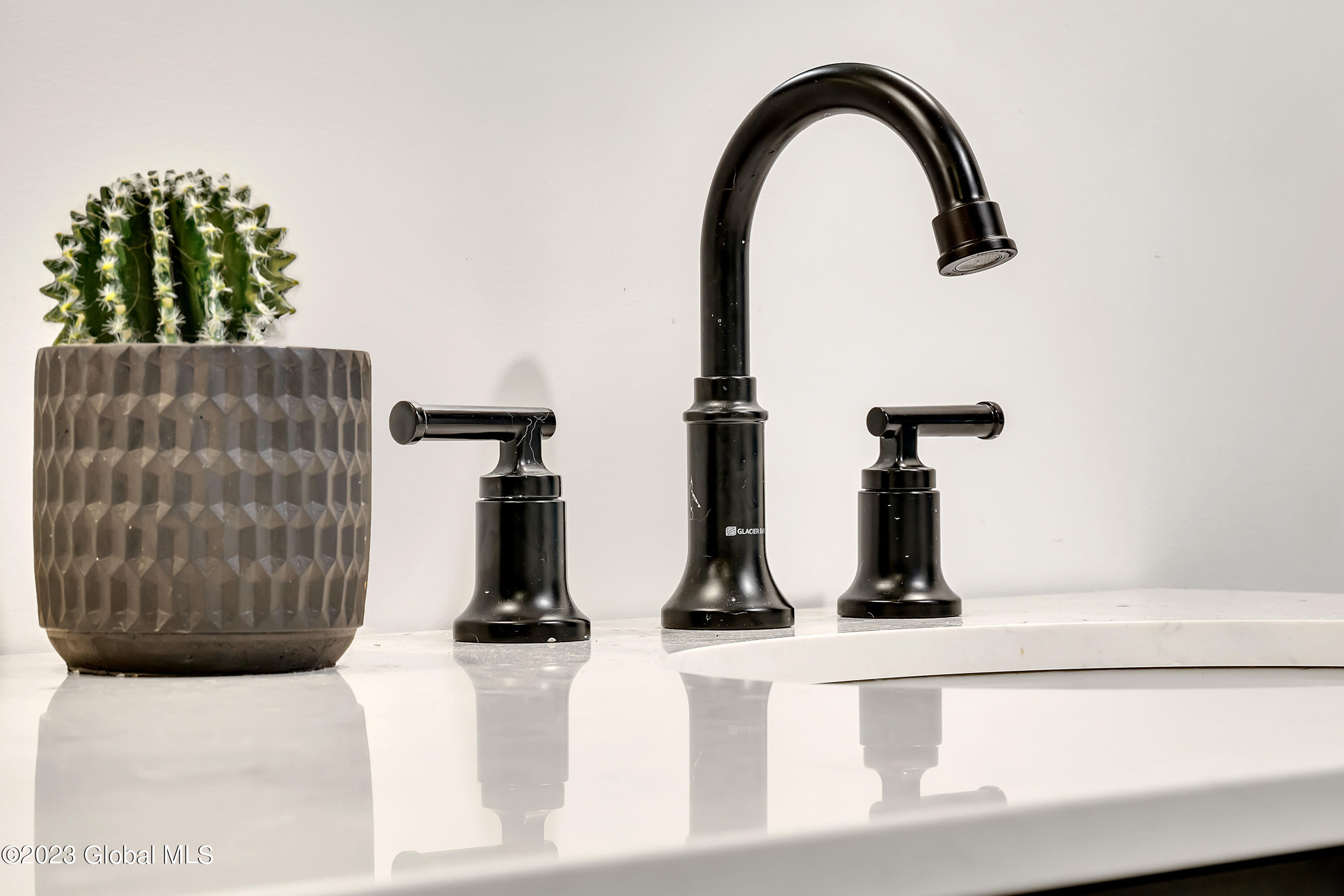 67 Clothier Road Corinth, NY 12822 - Photo 55 of 62 Matte Black Fixtures w/stone top