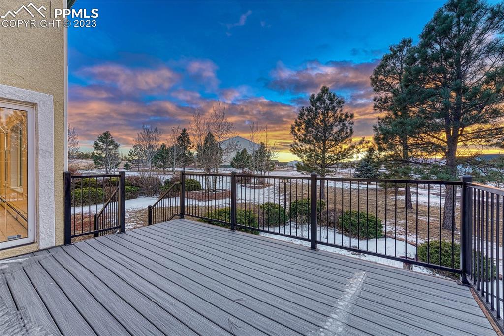 12595 Mc Cune Road Black Forest, CO 80106 - Photo 3 of 44 Deck off of the kitchen. Perfect for entertaining!