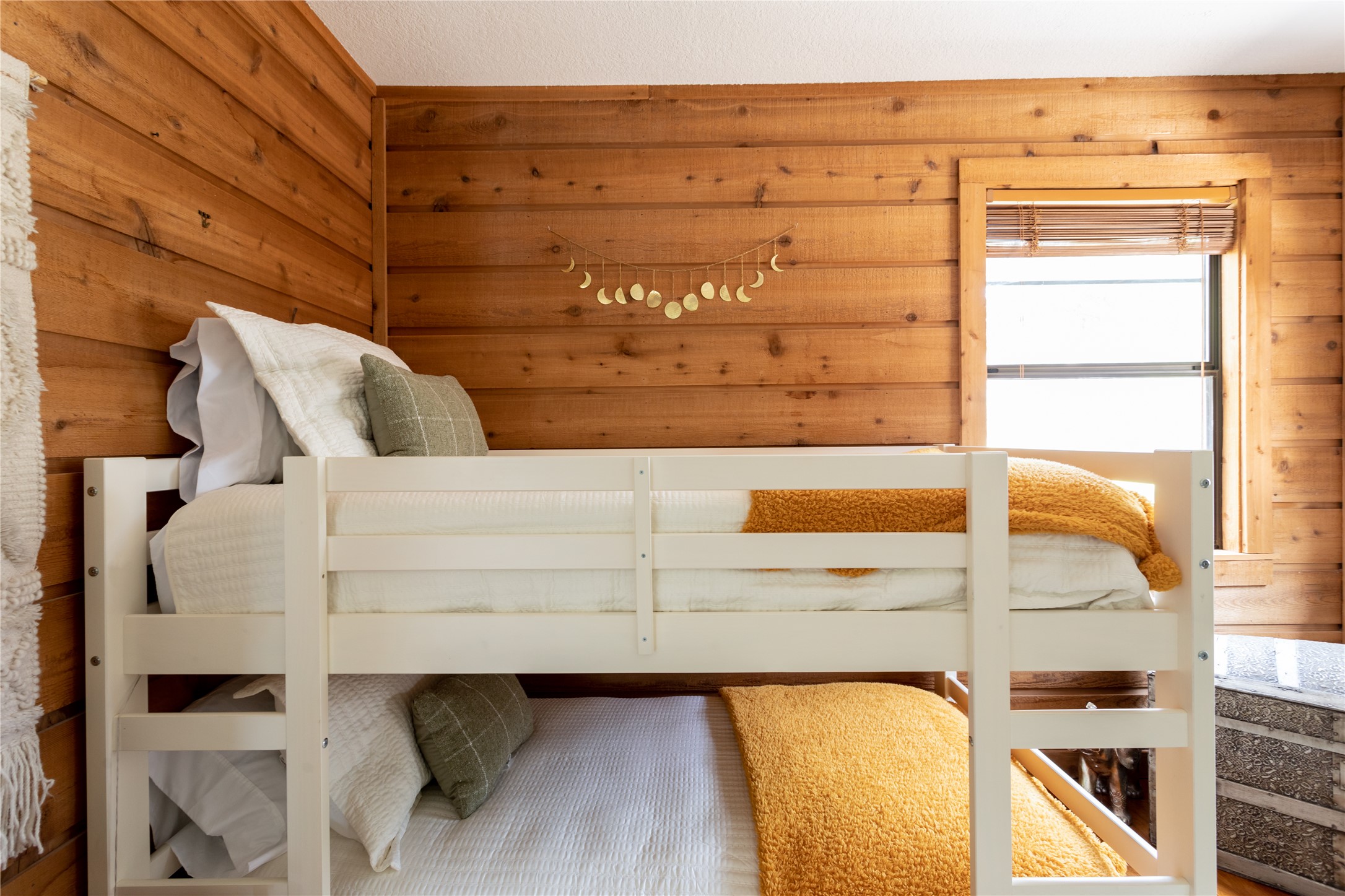336 Coventry Road Spicewood, TX 78669 - Photo 13 of 32 Unfurnished bedroom featuring wooden walls and a relaxing sauna