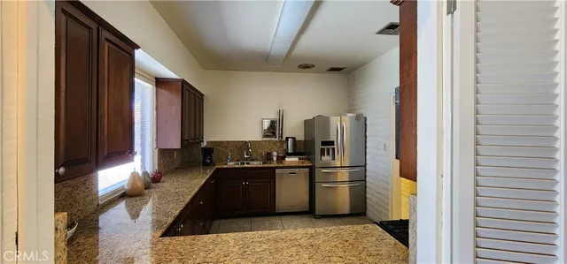 a view of a yard from a window