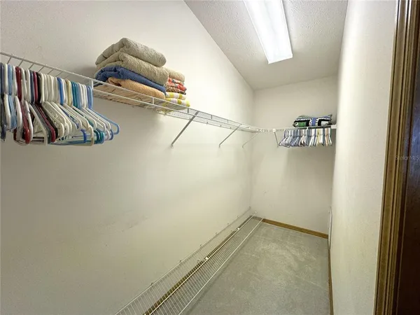 a view of walk in closet