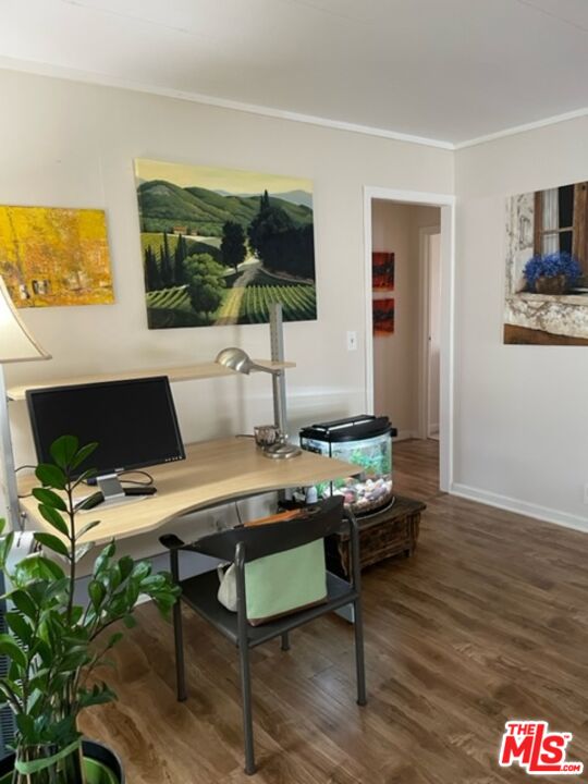 11250 Beach Boulevard, Unit 10 Stanton, CA 90680 - Photo 10 of 24 a outdoor living space with furniture and flat screen tv