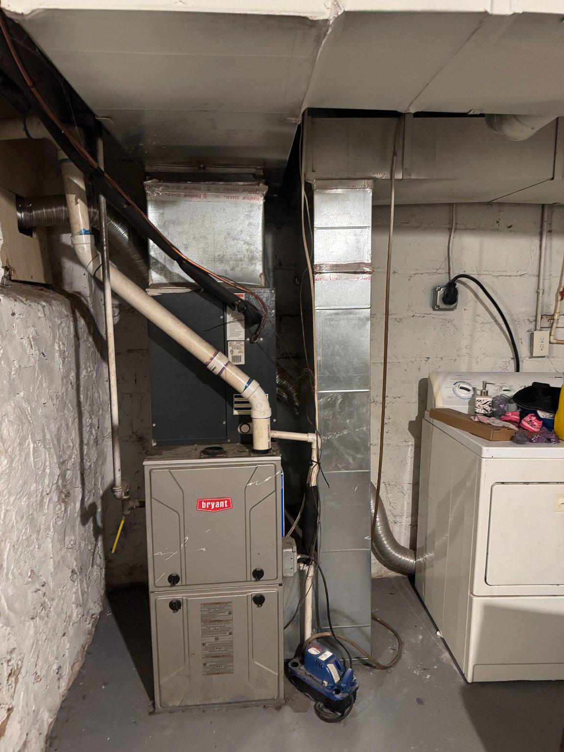 3908 Fairfax Road Baltimore, MD 21216 - Photo 17 of 24 Functional basement utility setup.