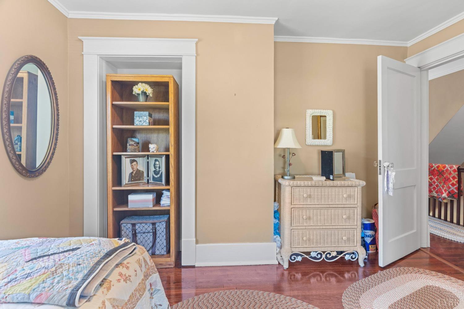 1876 Dickie Road Roseland, VA 22967 - Photo 37 of 75 a bedroom with a bed and a cabinets