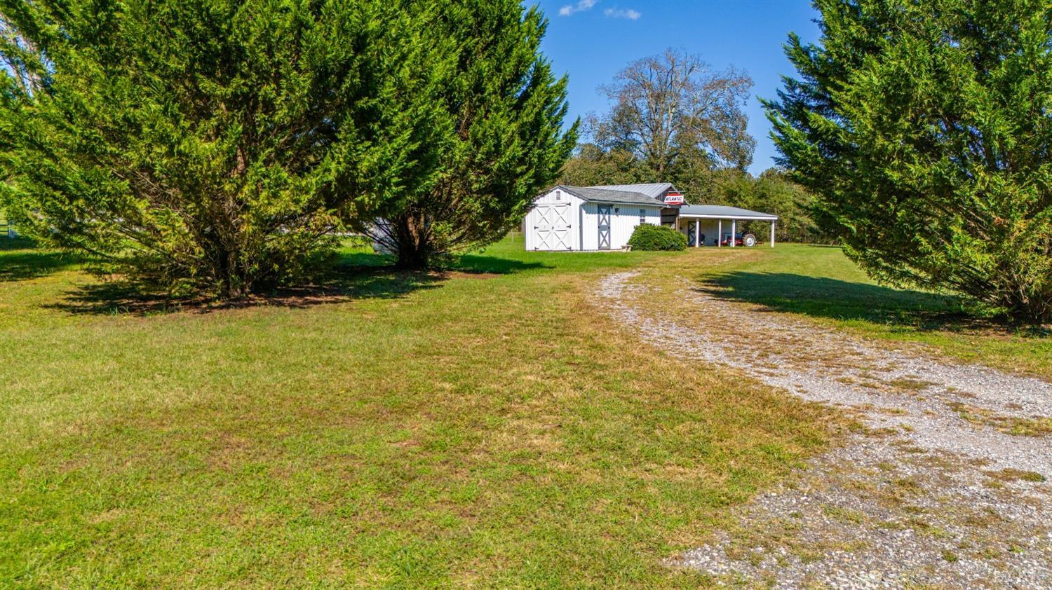 1876 Dickie Road Roseland, VA 22967 - Photo 51 of 75 a view of a yard with a house in the background
