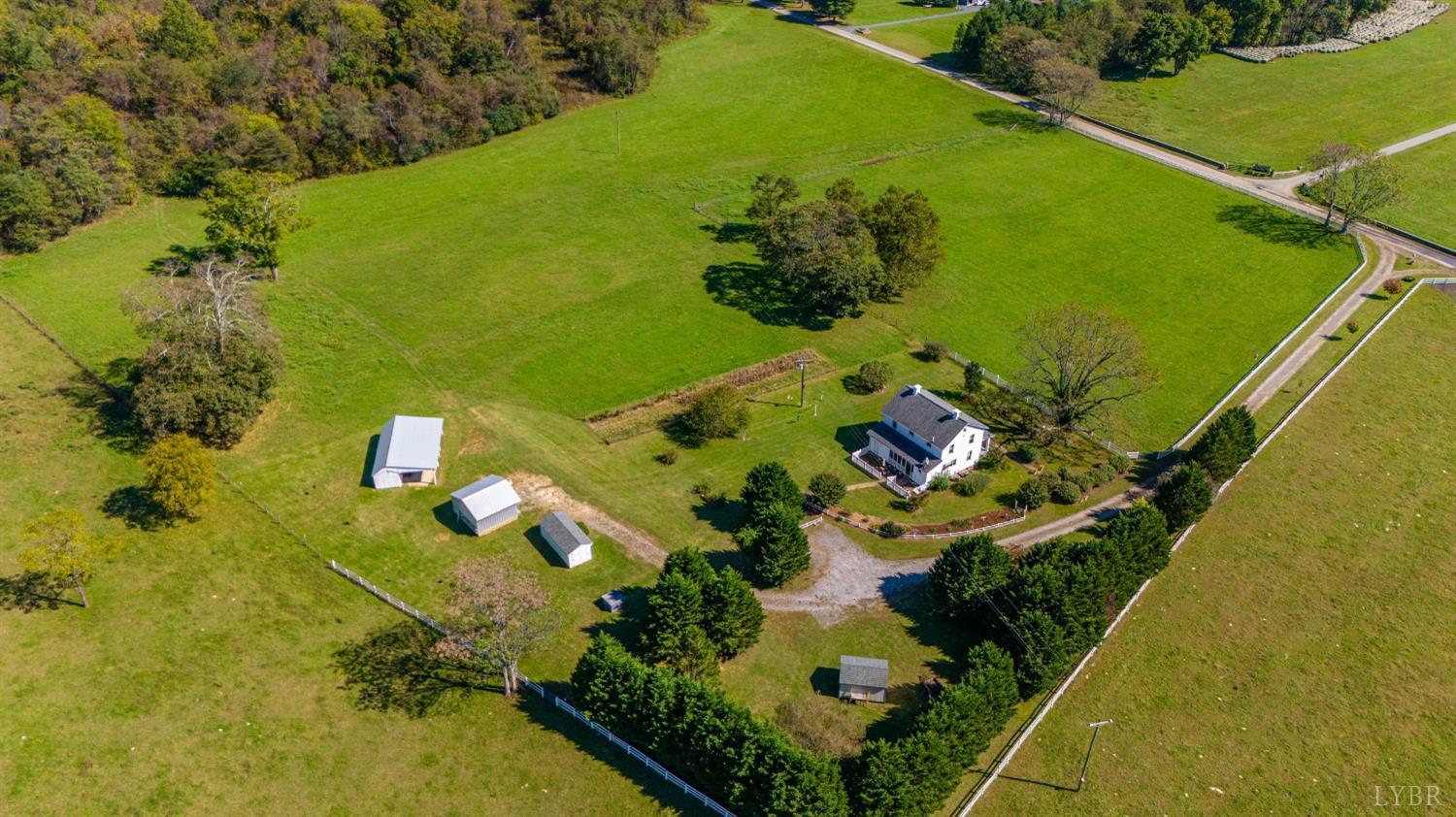 1876 Dickie Road Roseland, VA 22967 - Photo 61 of 75 an aerial view of a house with a yard