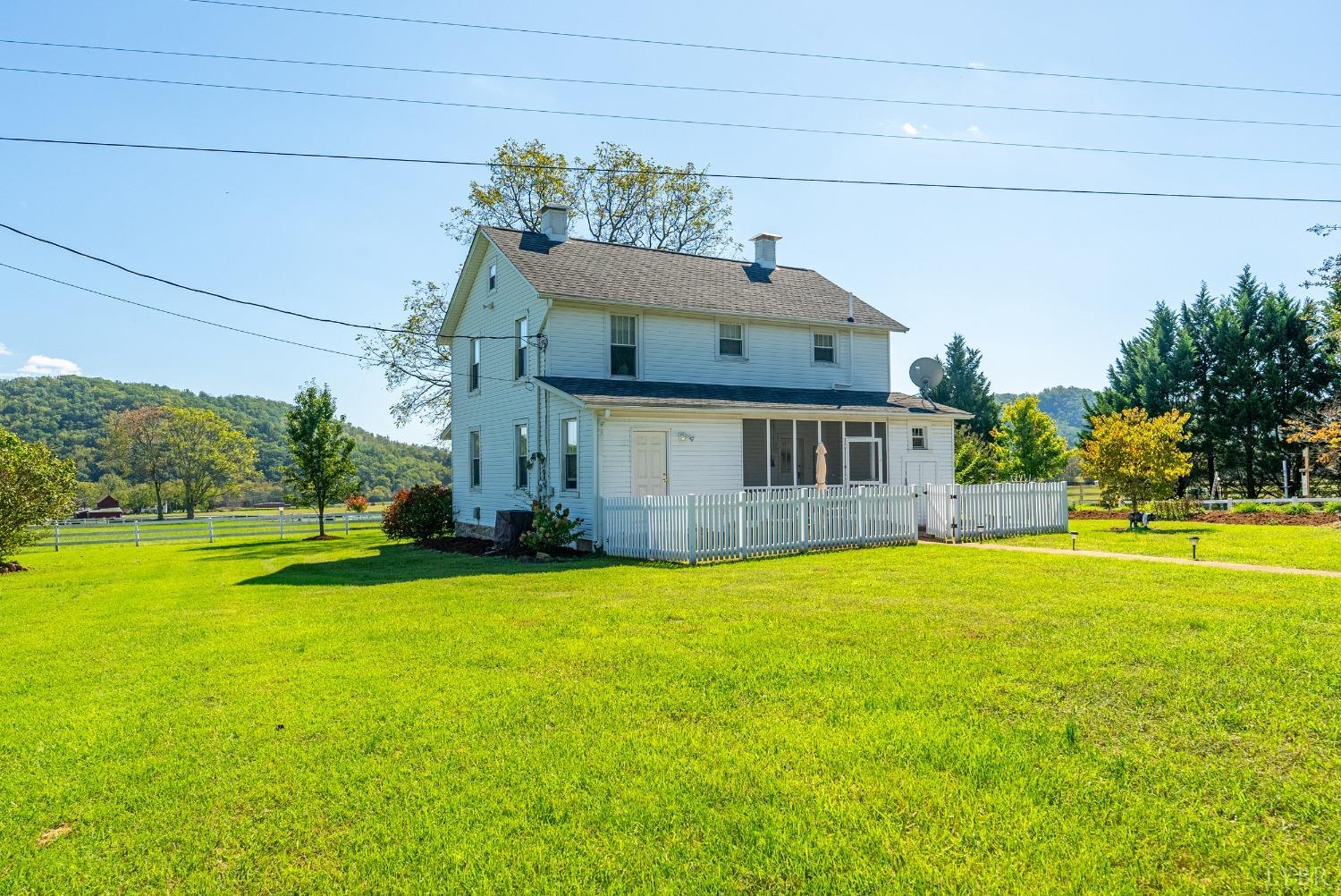 1876 Dickie Road Roseland, VA 22967 - Photo 72 of 75 a front view of house with outdoor space and swimming pool