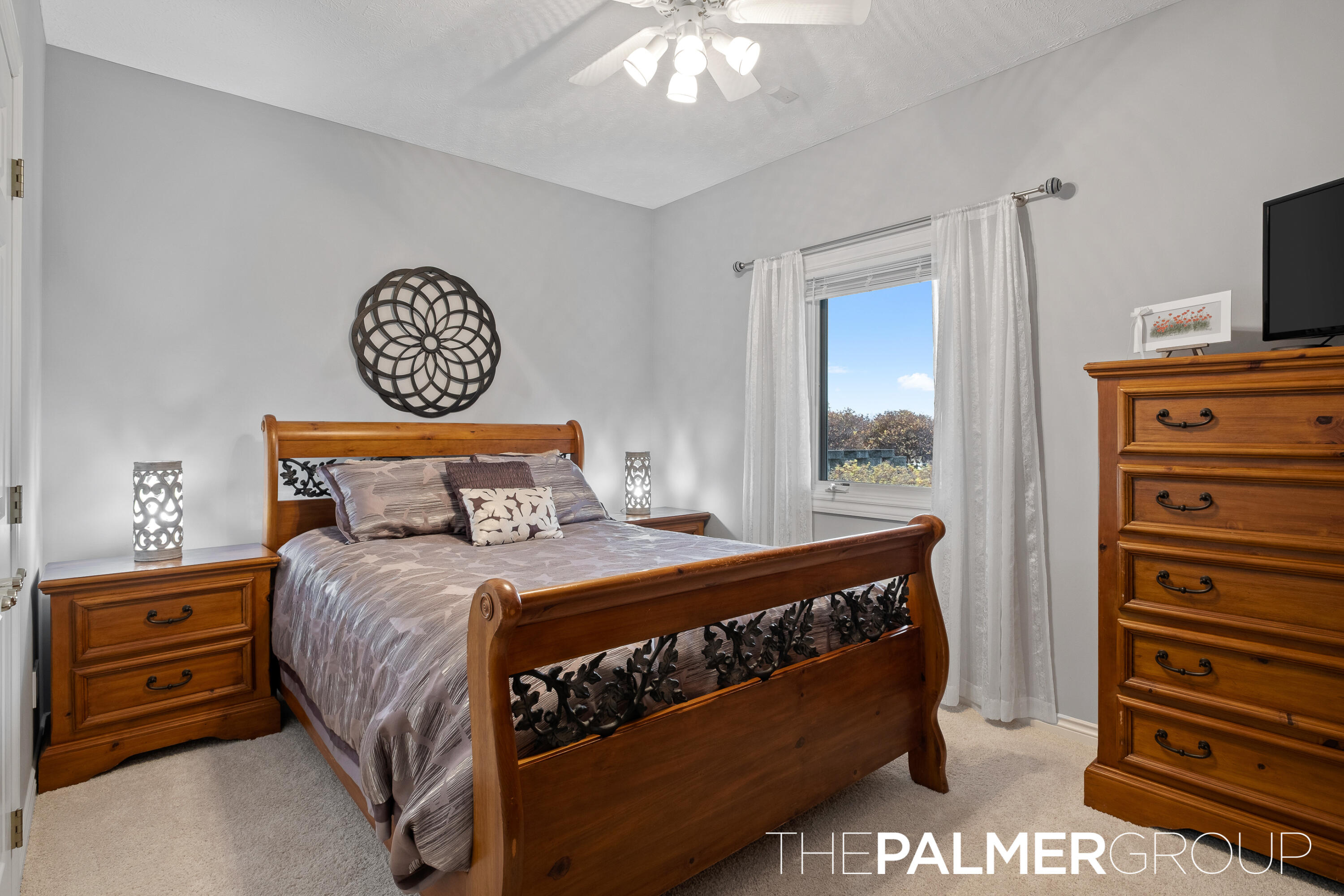 11864 5 Mile Road Northeast Lowell, MI 49331 - Photo 29 of 59 Bedroom 2 with View