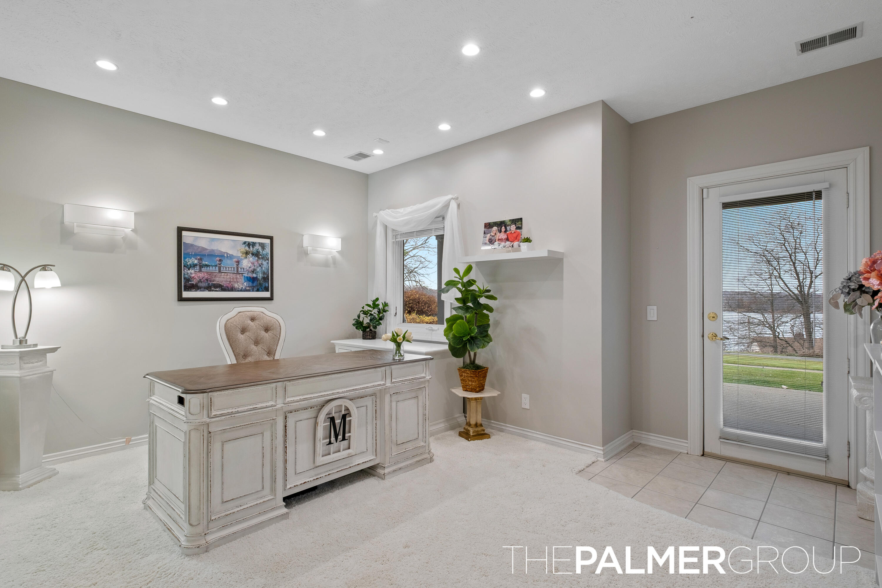 11864 5 Mile Road Northeast Lowell, MI 49331 - Photo 31 of 59 Bedroom 4 / Office with Walkout & View