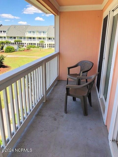 9201 Coast Guard Road, Unit I 201 Emerald Isle, NC 28594 - Photo 17 of 20 covered balcony