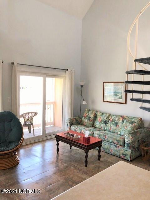 9201 Coast Guard Road, Unit I 201 Emerald Isle, NC 28594 - Photo 3 of 20 living area from kitchen