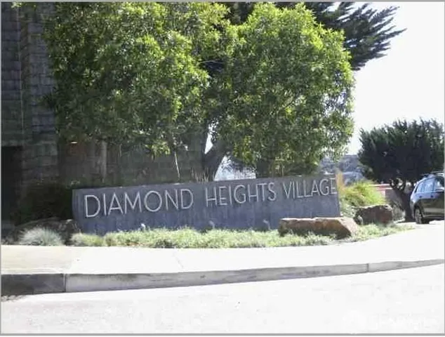 a view of sign board