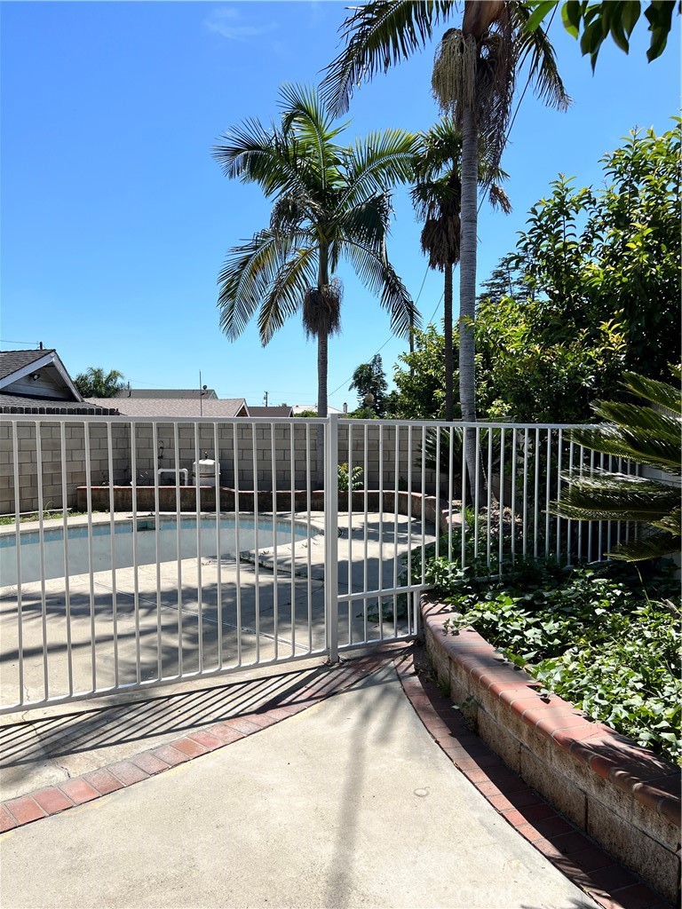 4731 Helmgate Drive El Monte, CA 91732 - Photo 26 of 30 a view of a balcony with a wooden fence