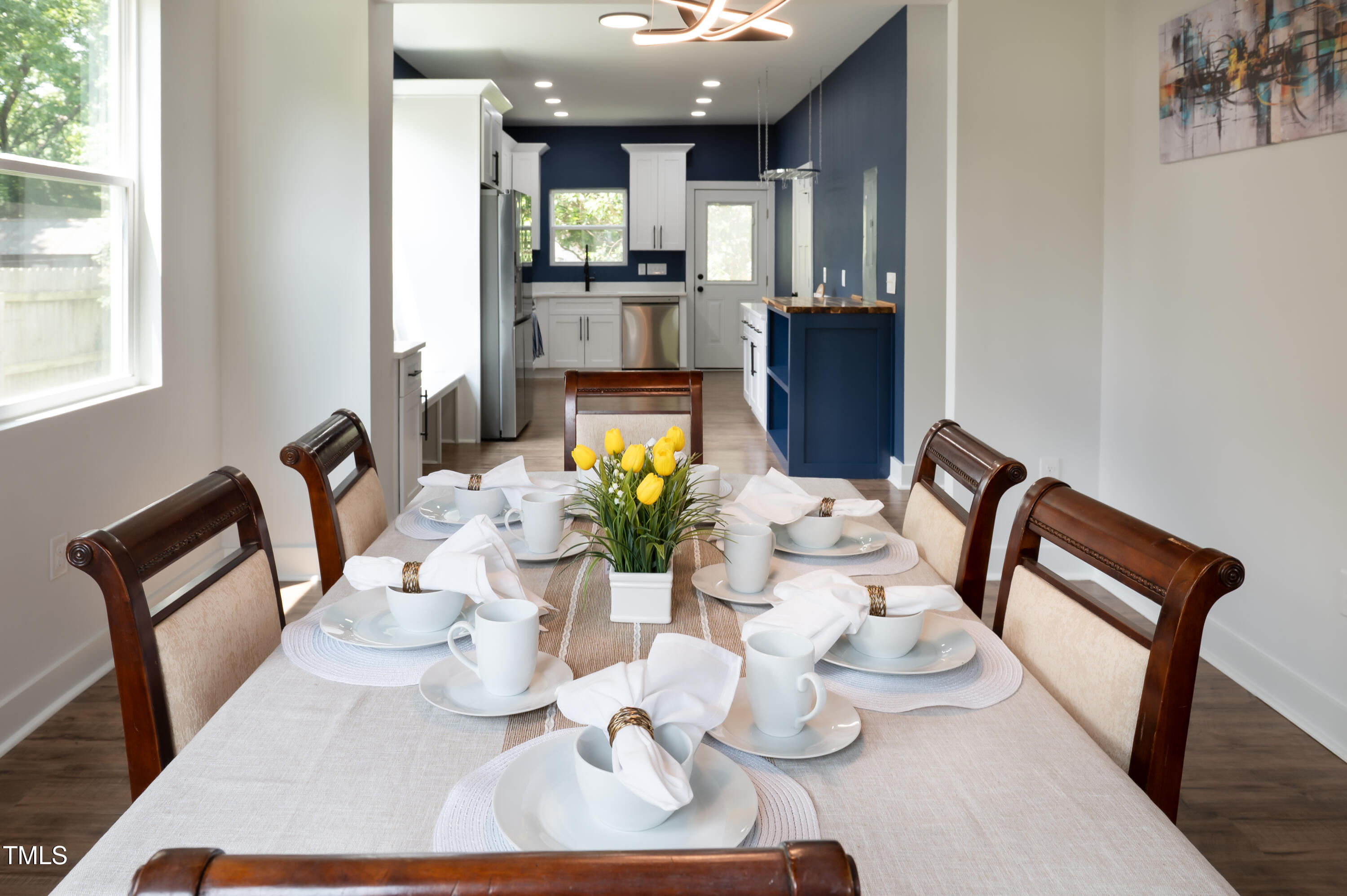 2517 Newbold Street Raleigh, NC 27603 - Photo 9 of 32 New Bold Dinning to Kitchen DK