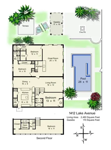 $2,195,000 | 1412 Lake Avenue, West Palm Beach, FL 33401