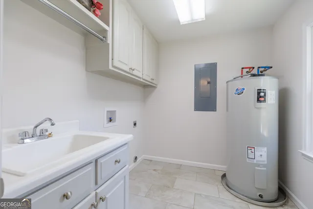 a view of a house with wooden floor