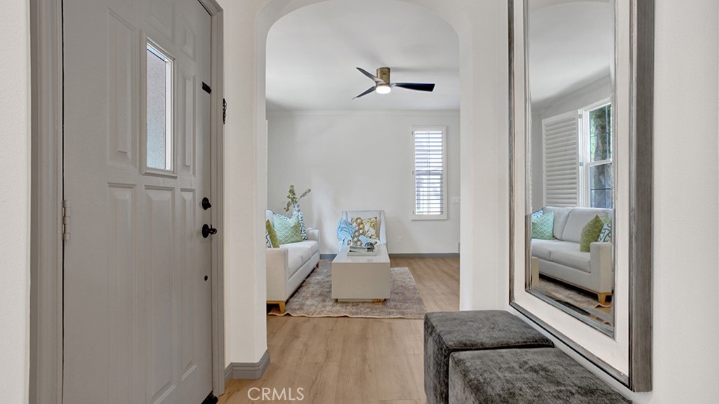 79 Modesto Irvine, CA 92602 - Photo 15 of 54 Welcoming Foyer with Modern Lighting