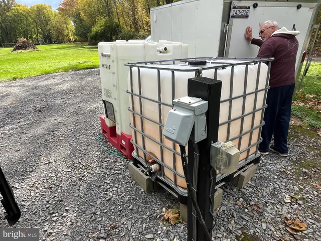 a big yard with lots of green space