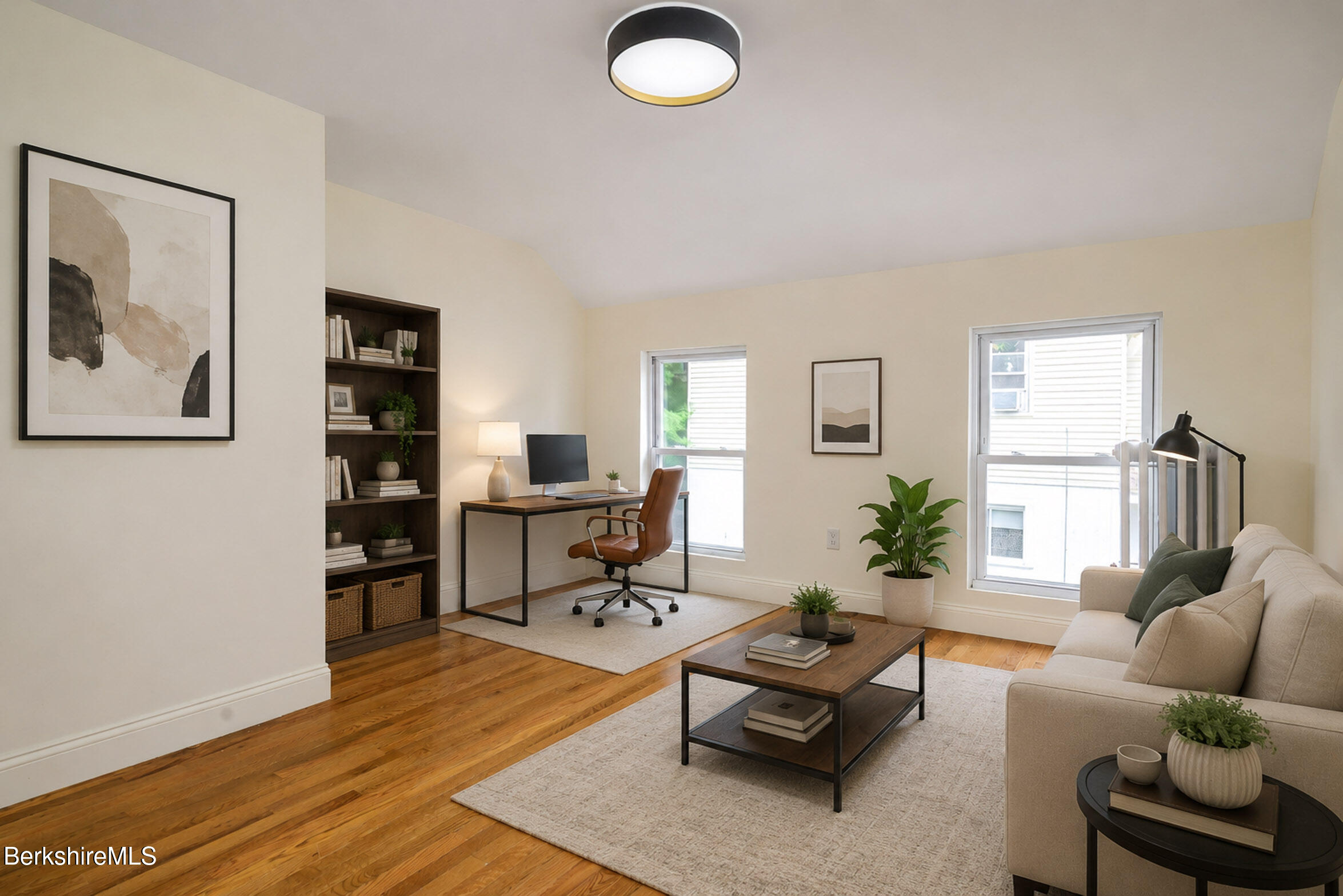 83 Chestnut Street, Unit UPPR North Adams, MA 01247 - Photo 15 of 23 Living Rm Virtual Staged