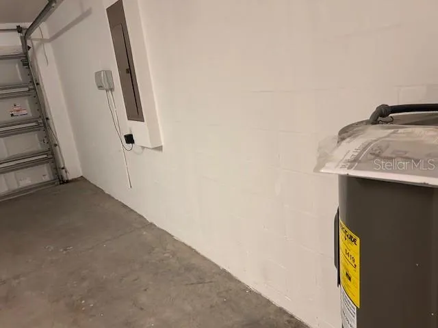 a view of swimming pool is middle in the yard