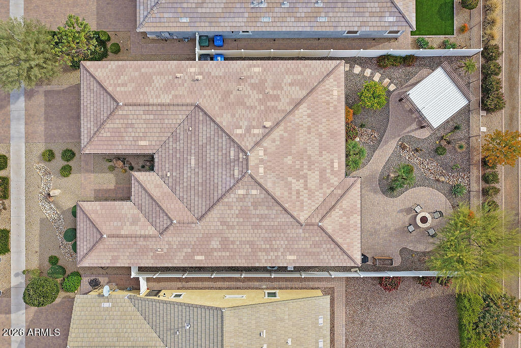 2523 East Nancy Lane Phoenix, AZ 85042 - Photo 40 of 48 an aerial view of a house with a yard