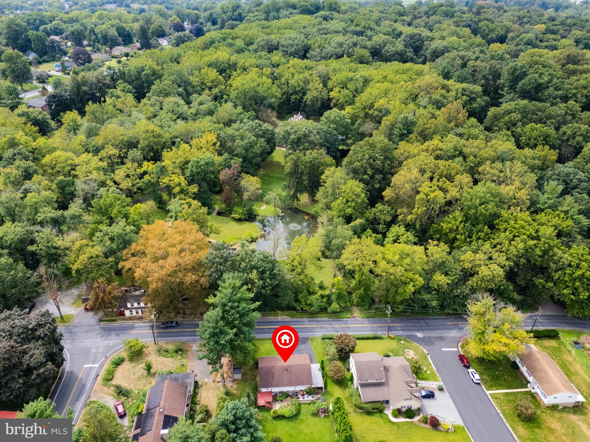 105 School House Road Lancaster, PA 17603 - Photo 32 of 33 Serene suburban retreat by lush greenery.