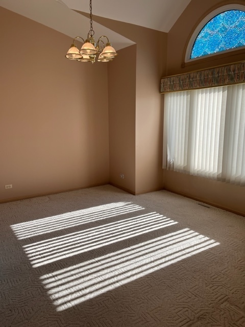 915 Harmoni Lane New Lenox, IL 60451 - Photo 19 of 38 a view of a room with wooden floor and windows