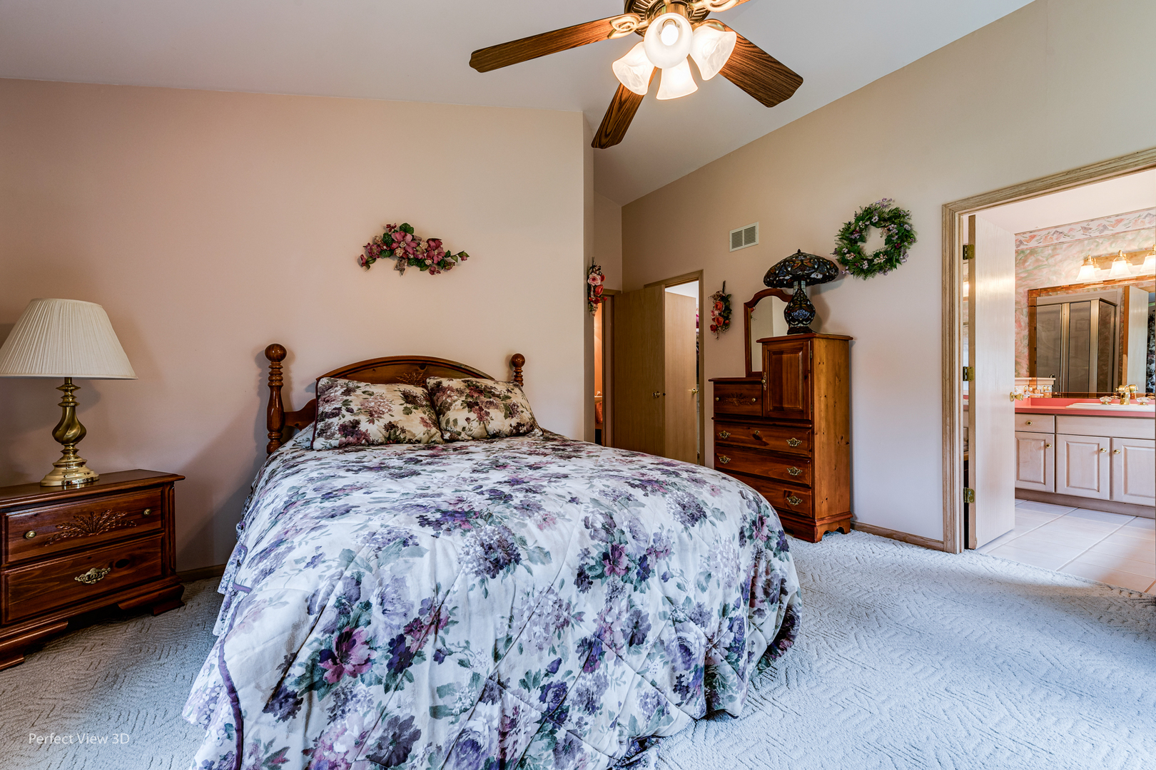 915 Harmoni Lane New Lenox, IL 60451 - Photo 29 of 38 a bedroom with a bed and a chandelier