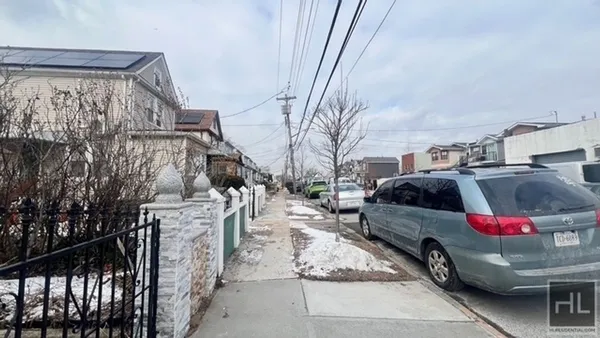 a car parked in front of house
