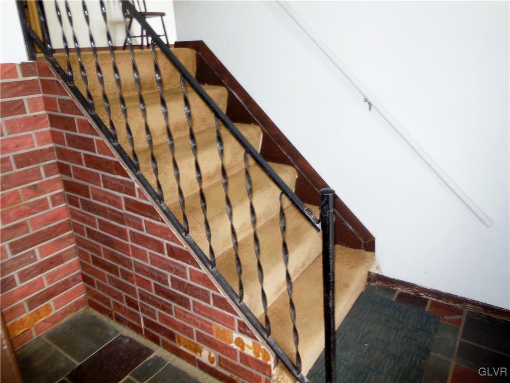 flagstone entranceway
