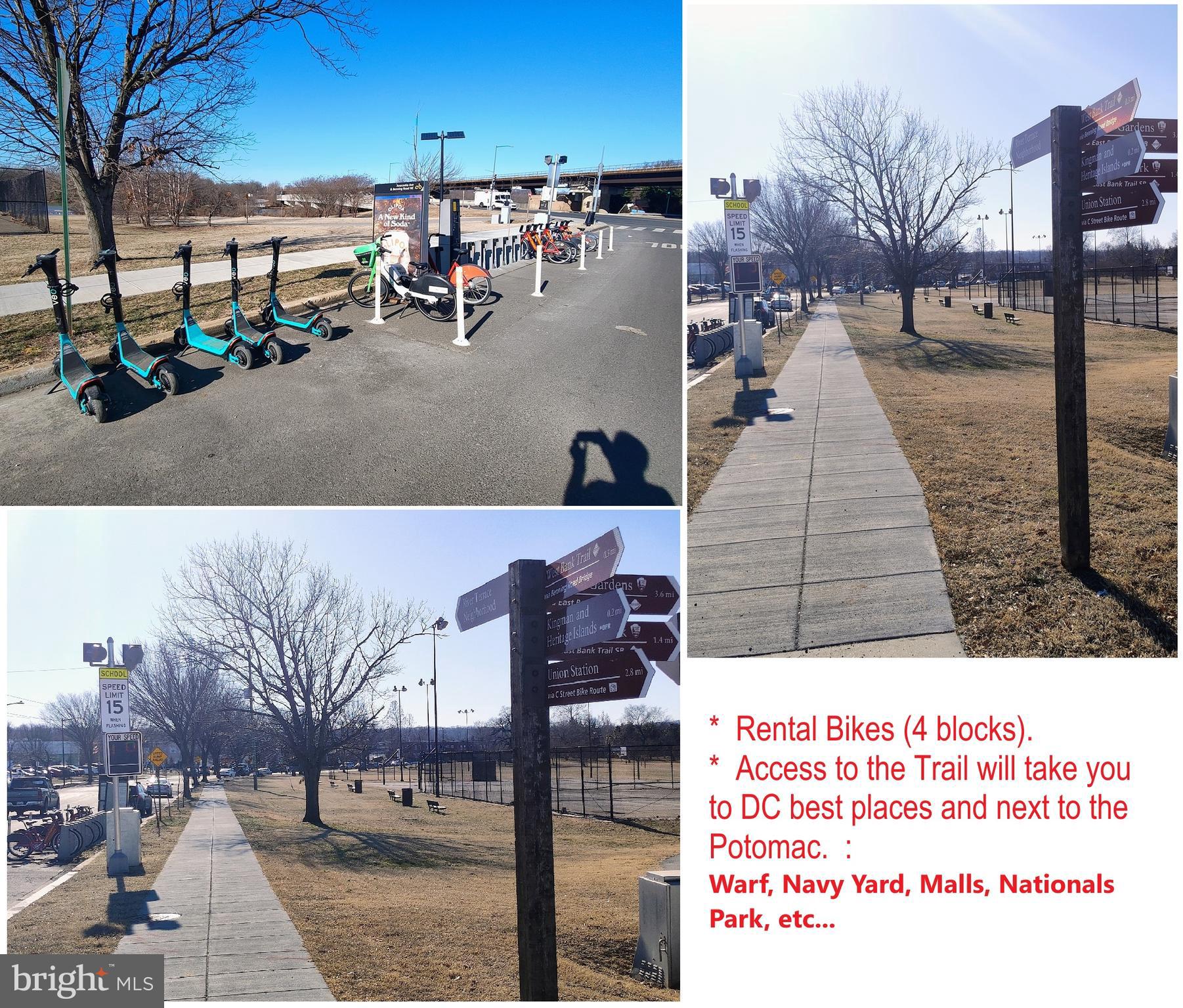 211 34th Street Northeast Washington, DC 20019 - Photo 19 of 19 Walk to the park and trails.. (running, bycicle..)