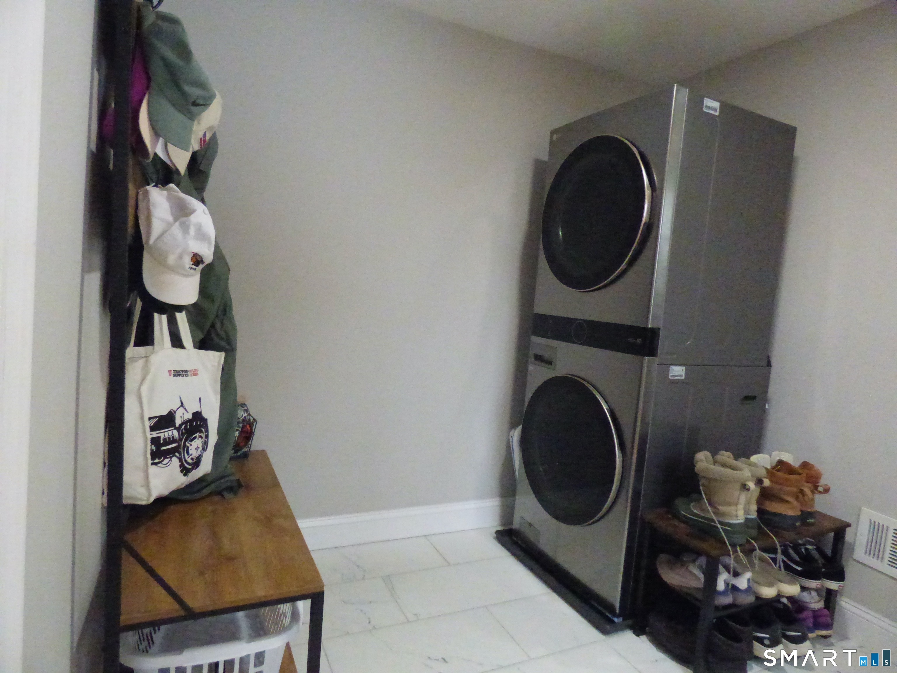 40 Mt Pleasant Road Newtown, CT 06470 - Photo 9 of 23 a utility room with dryer and washer