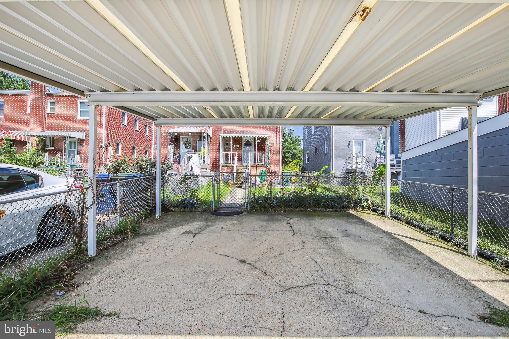 465 Riggs Road Northeast Washington, DC 20011 - Photo 3 of 31 double carport in rear