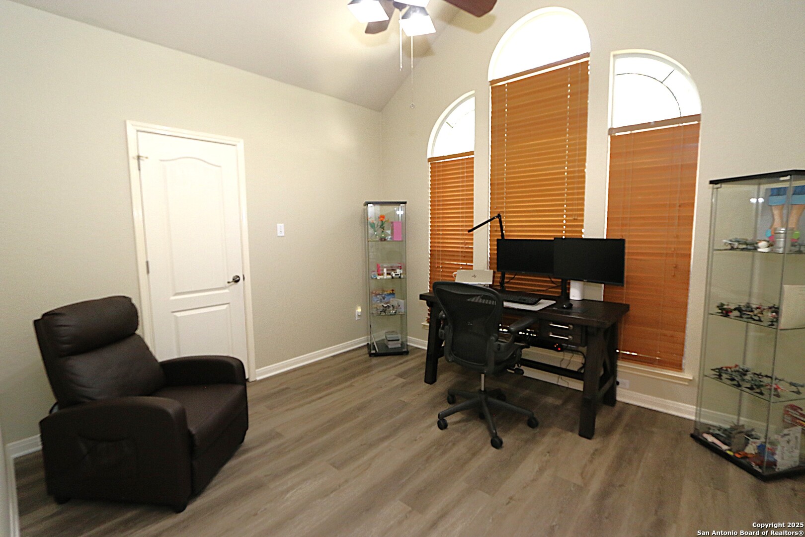 8614 Mantano Ridge Helotes, TX 78023 - Photo 27 of 36 a view of a workspace with furniture and a window