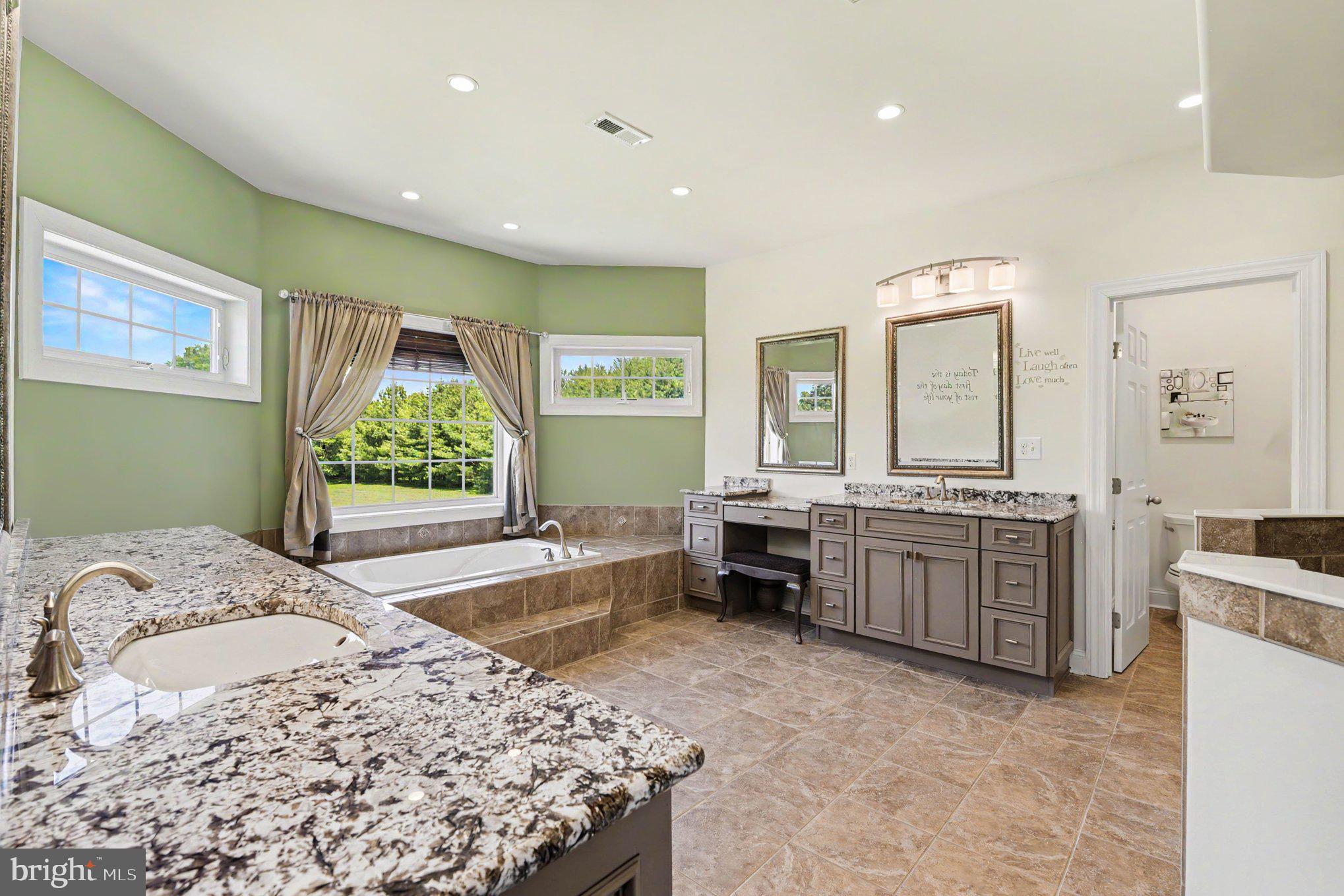 627 Dr Miller Road North East, MD 21901 - Photo 37 of 77 13'X18' Primary Bath w/Double Sinks & Water Closet