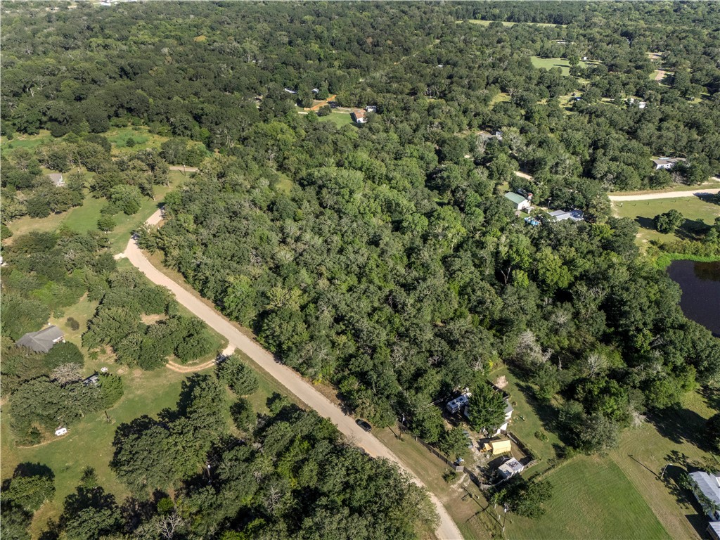 3 South Berry Ridge Caldwell, TX 77836 - Photo 3 of 19 Aerial view of property's location featuring a heavily wooded area