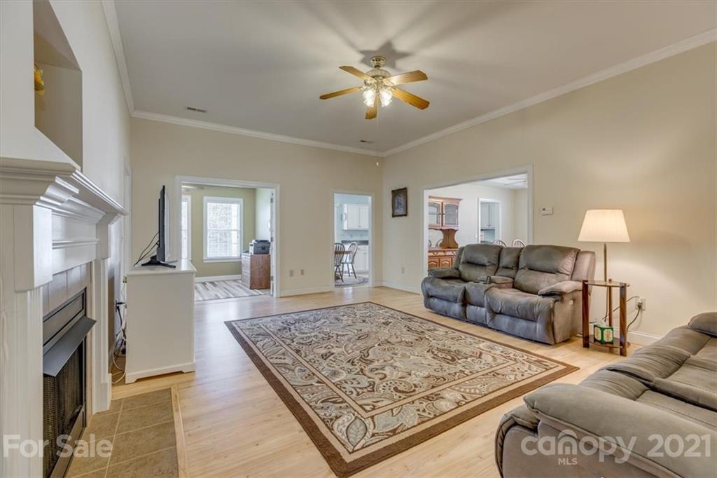 704 Beechnut Court Fort Mill, SC 29708 - Photo 6 of 46 a living room with furniture and a fireplace