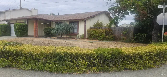 $587,000 | 400 Foothill Drive, Vallejo, CA 94591