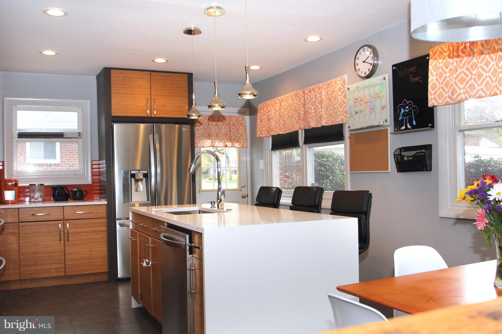 2415 Spencer Road Silver Spring, MD 20910 - Photo 6 of 22 Fully Renovated Kitchen