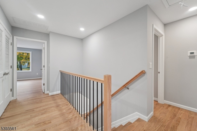 120 Addison Street Boonton, NJ 07005 - Photo 14 of 44 a view of a hallway with wooden floor and entryway