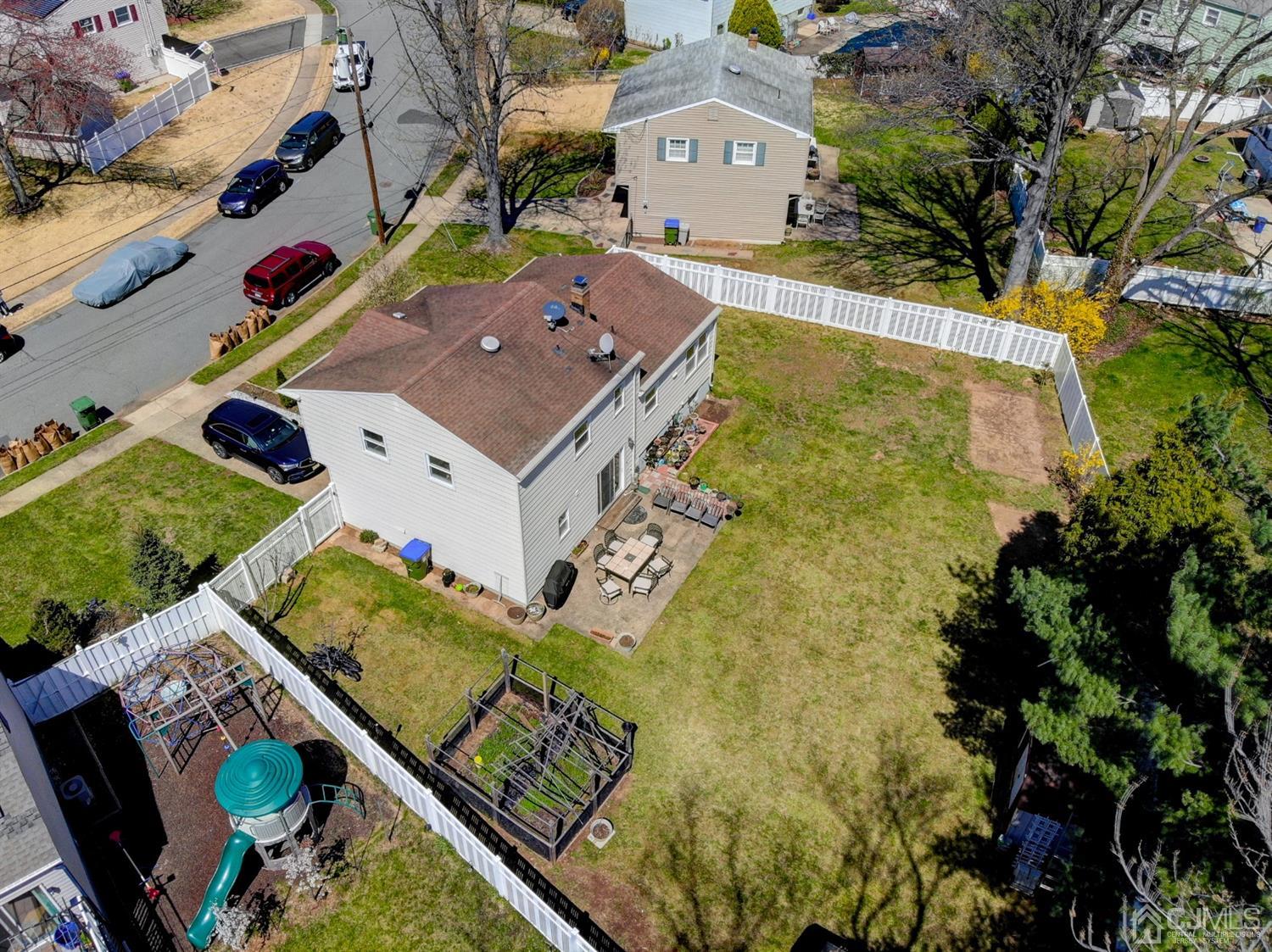 6 Moryan Road Edison, NJ 08817 - Photo 3 of 29 an aerial view of a house with a garden