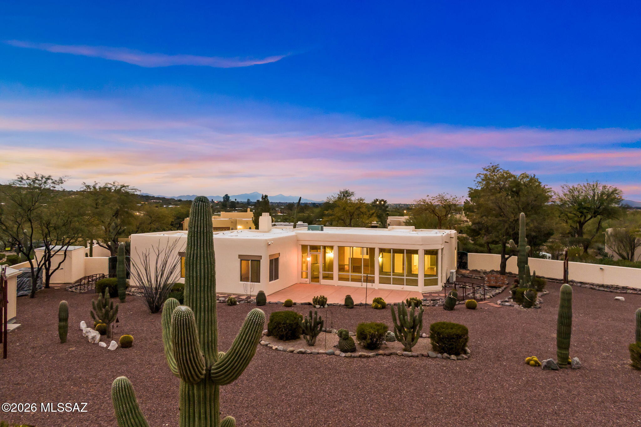 3655 North Harrison Road Tucson, AZ 85749 - Photo 47 of 51 a view of a terrace with sitting area
