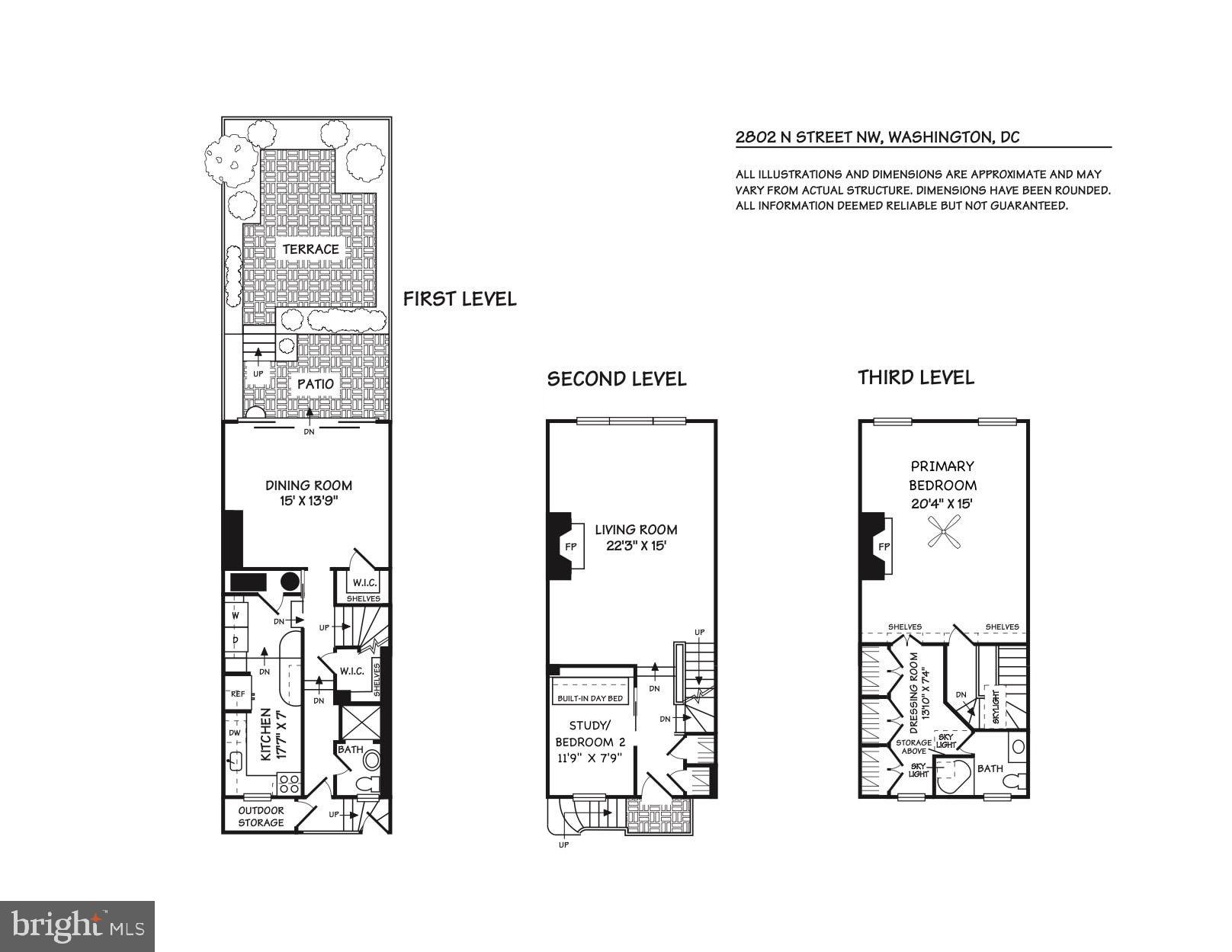 2802 N Street Northwest Washington, DC 20007 - Photo 24 of 24 Floorplans