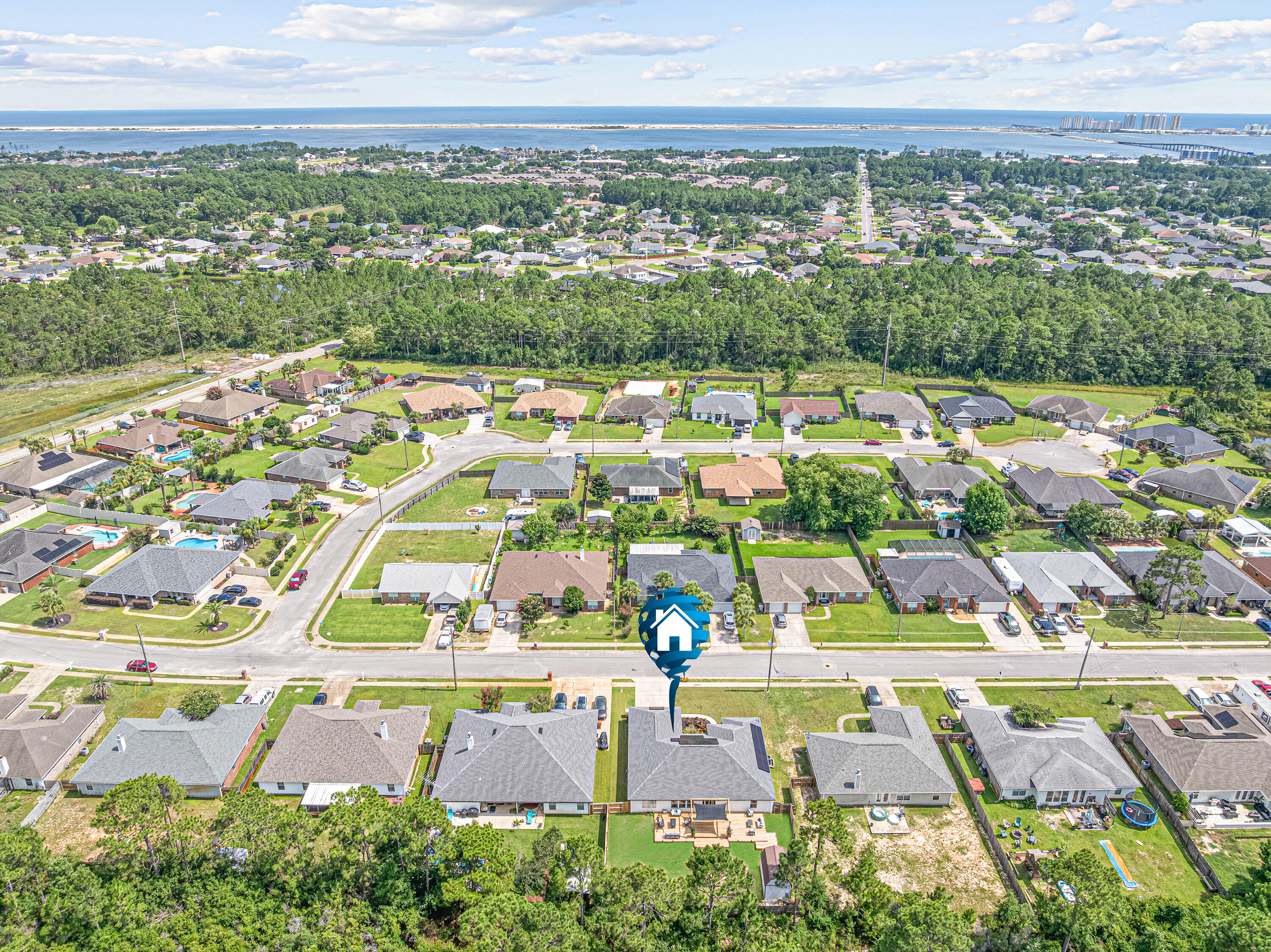 8252 Cosica Boulevard Navarre, FL 32566 - Photo 50 of 51 Aerial View