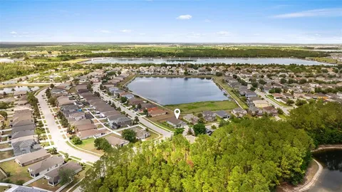 a view of a lake from a balcony