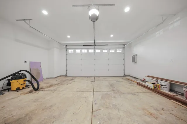 a aerial view of a house with a big yard