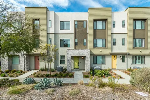 front view of a brick house