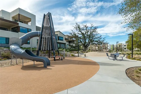 a view of a big room with of big and trees