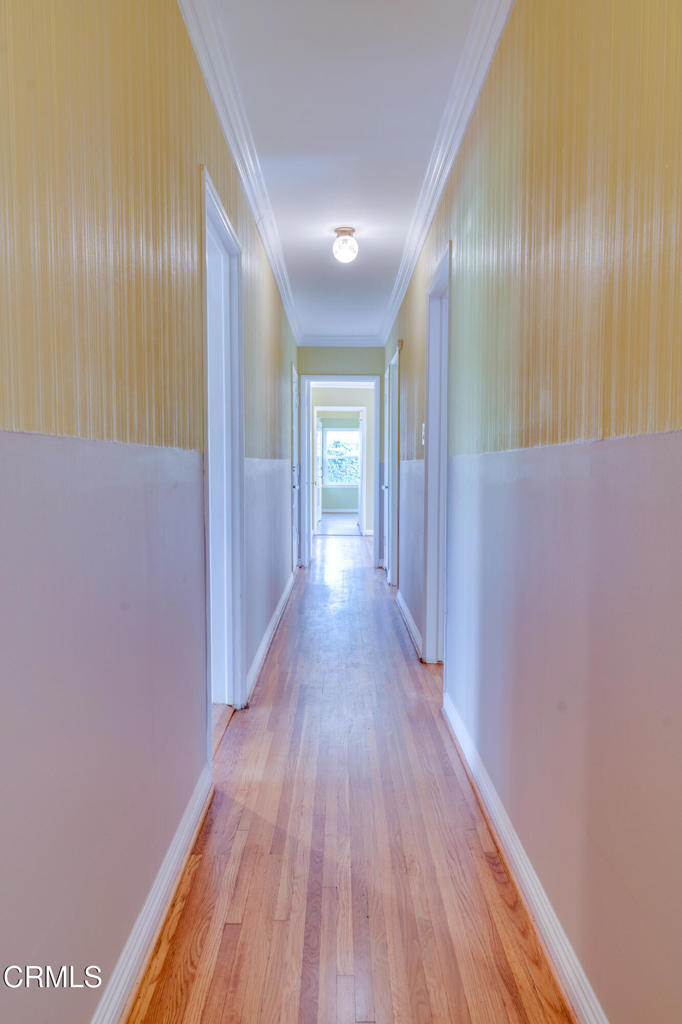 1360 Blackstone Road San Marino, CA 91108 - Photo 13 of 31 a view of hallway with wooden floor