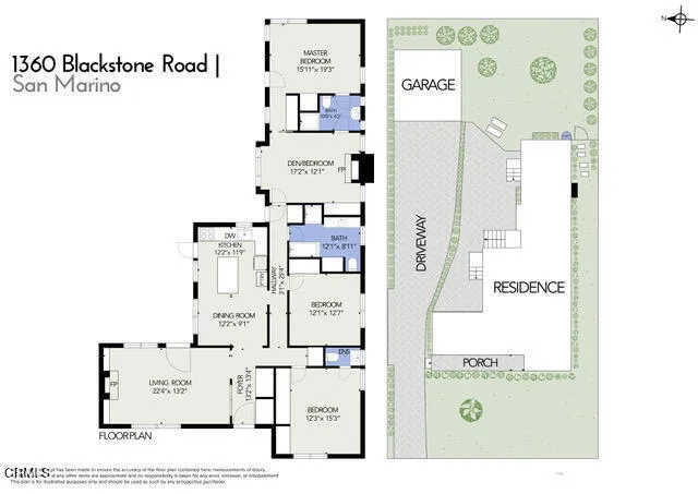 $1,998,000 | 1360 Blackstone Road, San Marino, CA 91108